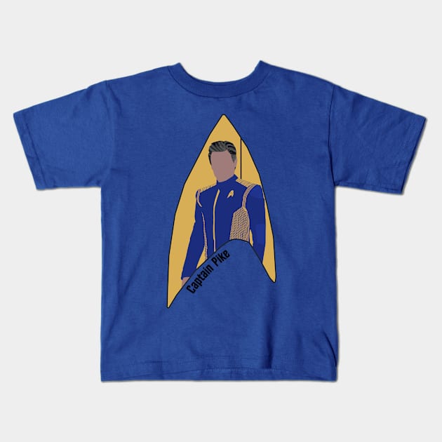 Captain Pike Kids T-Shirt by Sutilmente